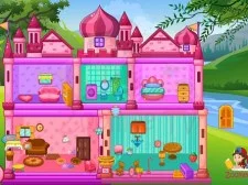 Princess Baby Doll House Cleanup Game